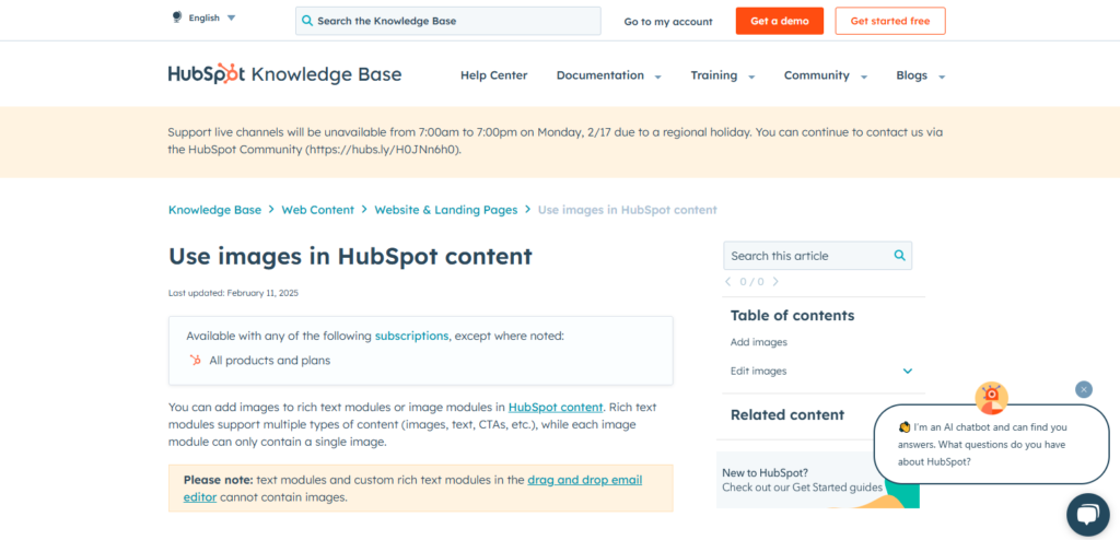 hubspot login 